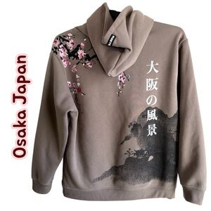 RGSTR Osaka, Japan cherry blossom hoodie. Medium. Excellent preowned condition!